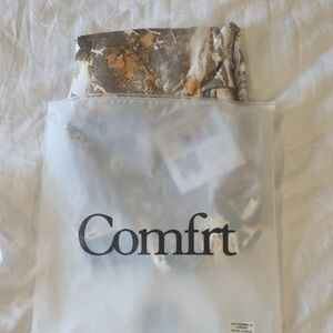 Comfrt Dog Hoodie in Brown & Cream Camouflage